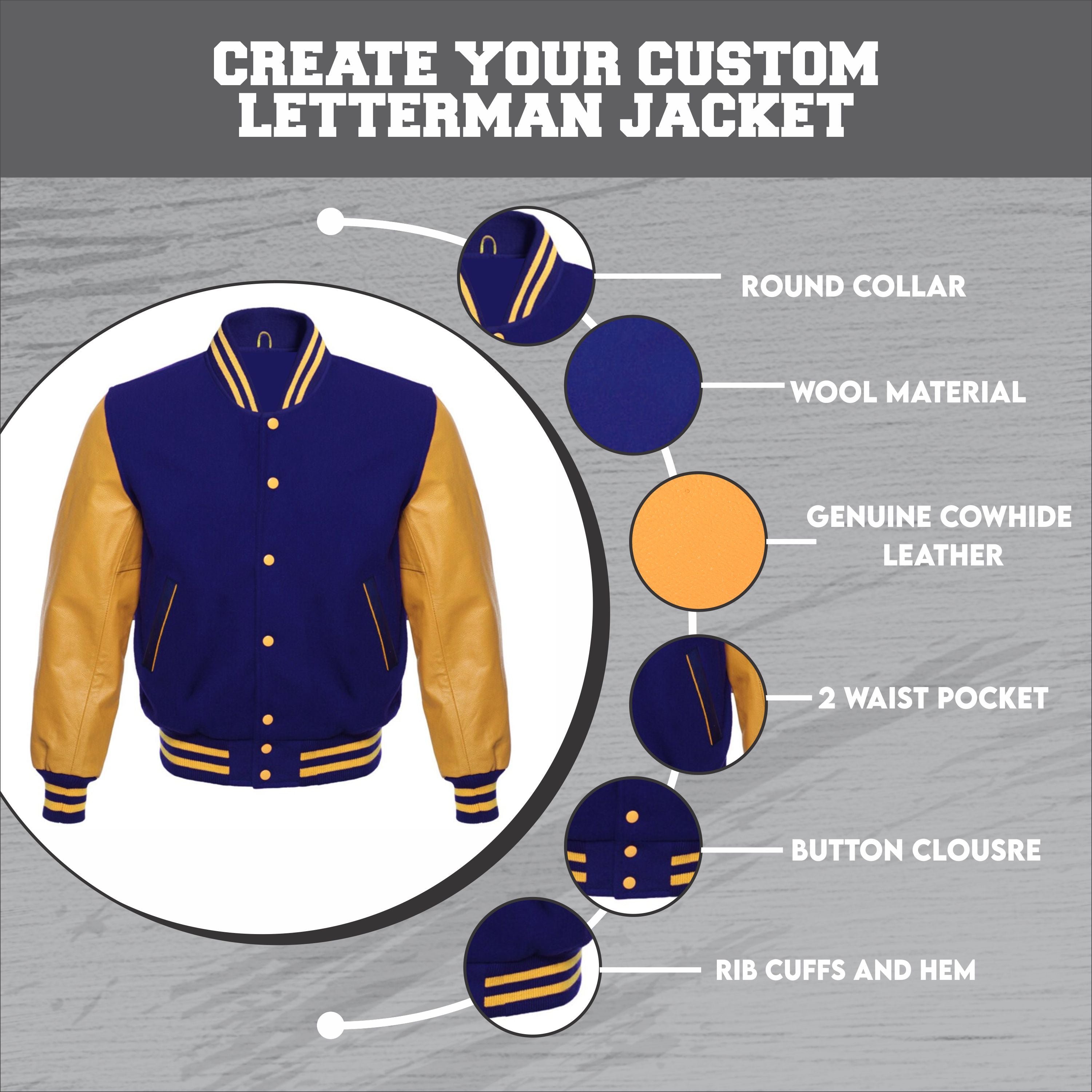 Create Your Custom Letterman Jacket