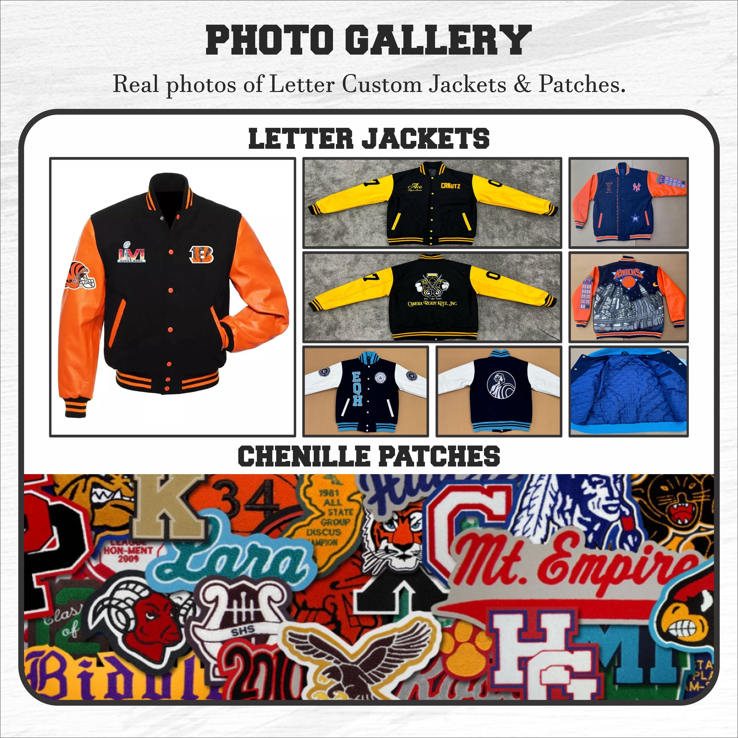 Create Your Custom Letterman Jacket