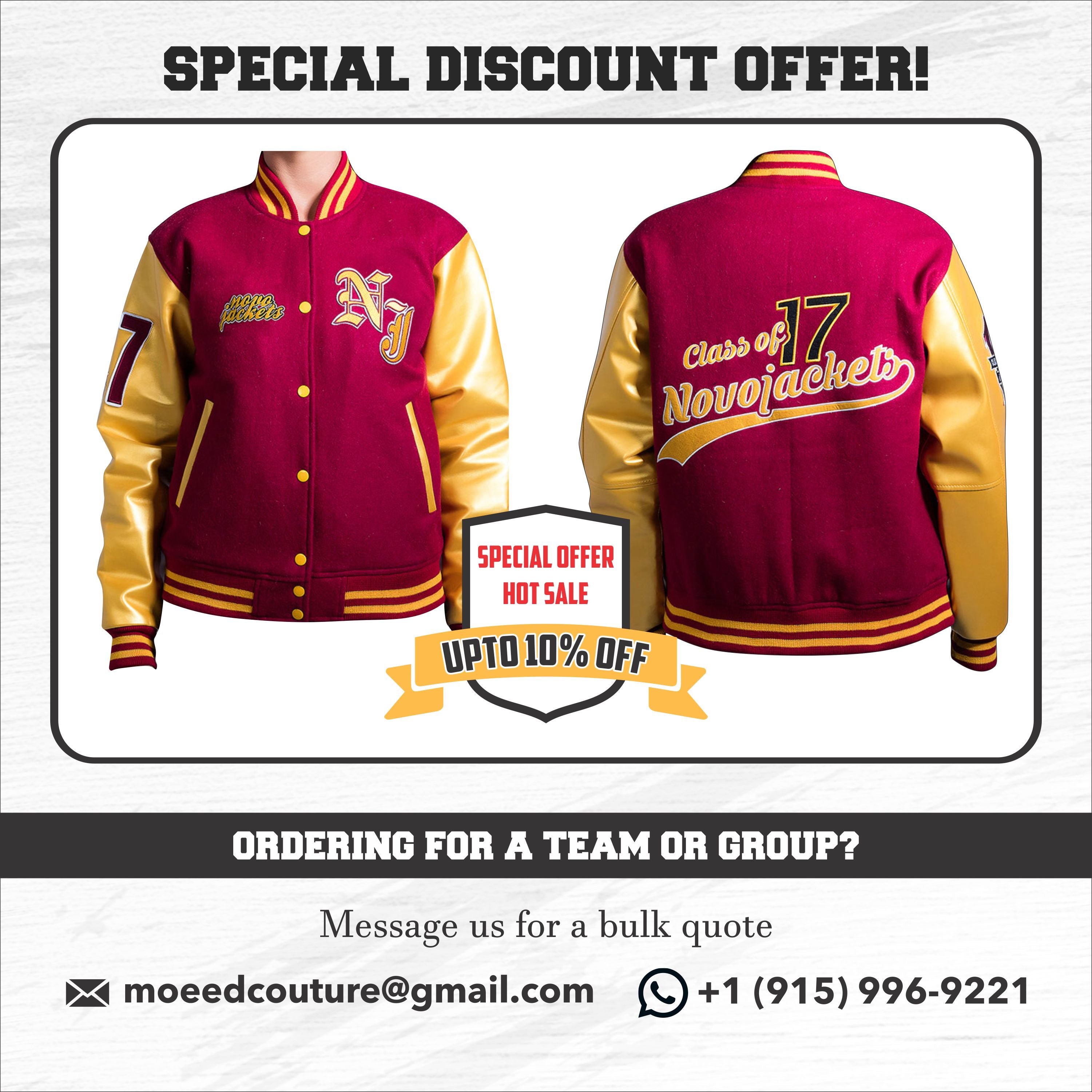 Create Your Custom Letterman Jacket